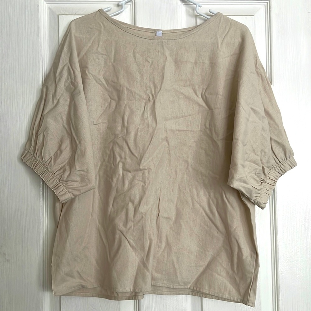 Cream colored Womens tops